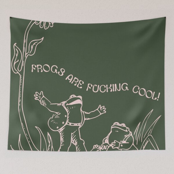Item preview, Frog and Toad are F-ing Cool! designed and sold by Amanda Roussel.