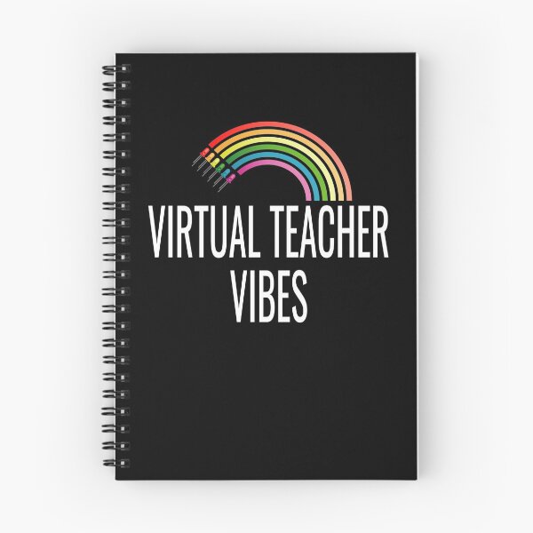 Item preview, Virtual Teacher Vibes Rainbow Gift Idea designed and sold by jacks-tees.