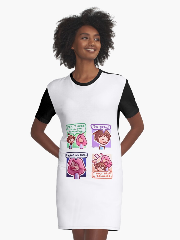 wholesome comic  Graphic T-Shirt Dress for Sale by Fudgeler