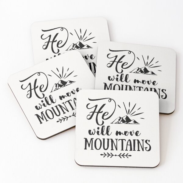 Item preview, He will move mountains designed and sold by SasKloset.