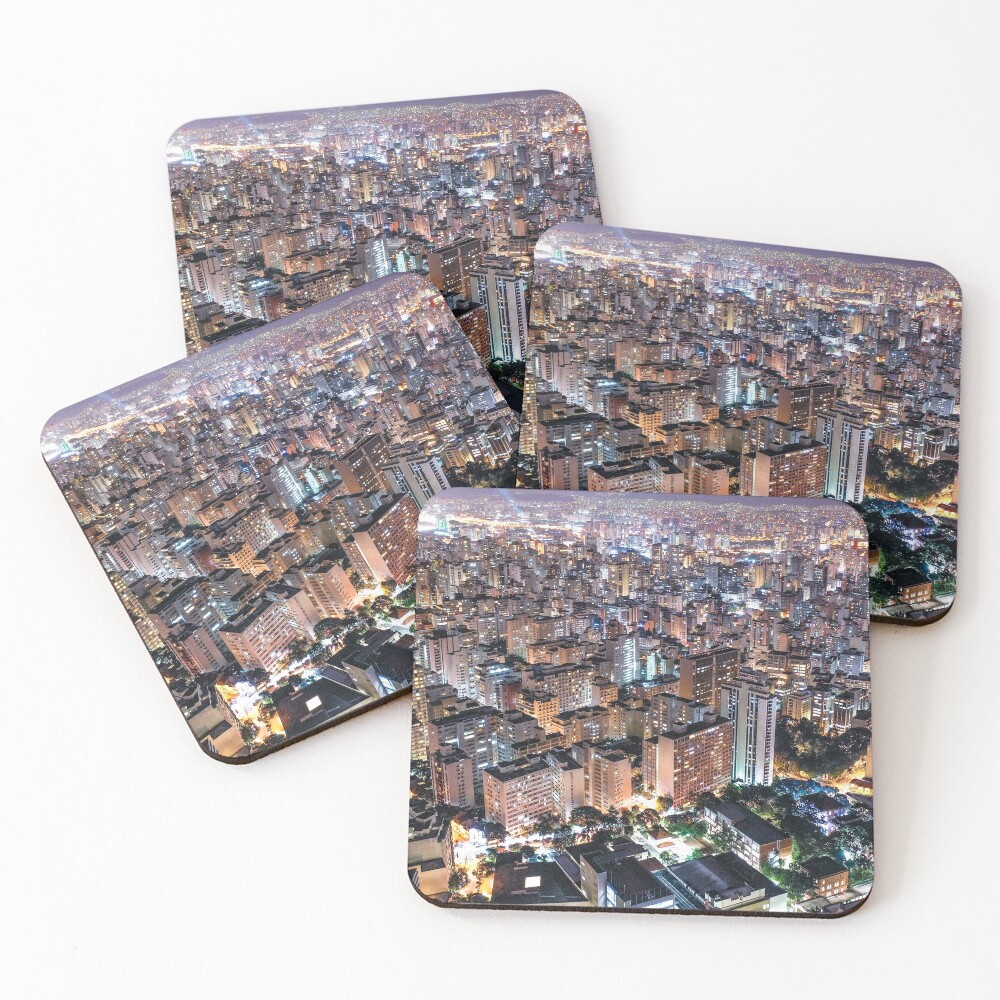 City Life Coasters (Set of 4)