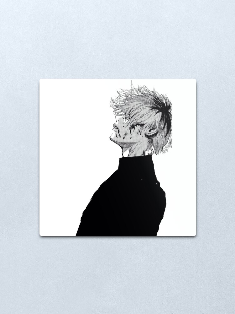 Kaneki Looking Up 35 Images Kaneki Sad Looking Up Metal Print By Kingdd69 Redbubble Tokyo Ghoul Re Kaneki Ken