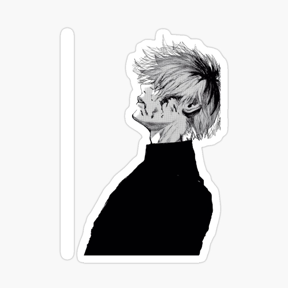 Kaneki Sad Looking Up Poster By Kingdd69 Redbubble