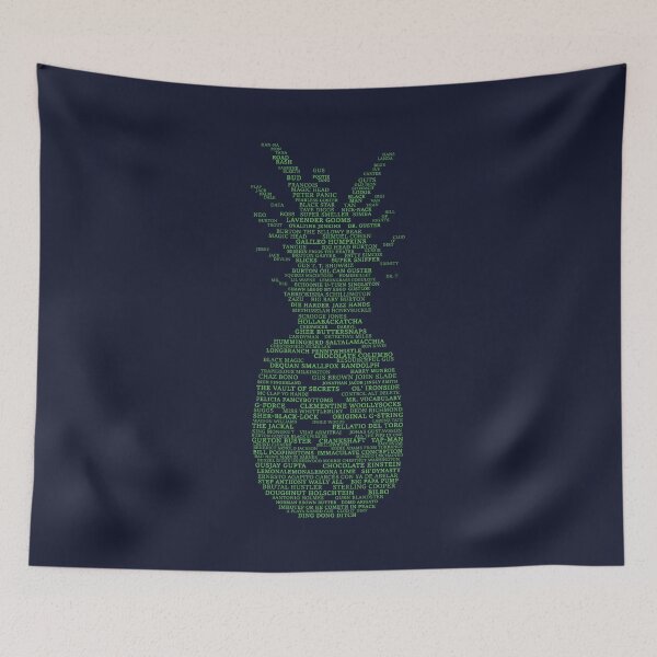 Item preview, Psych Pineapple Gus Nicknames designed and sold by kayability.