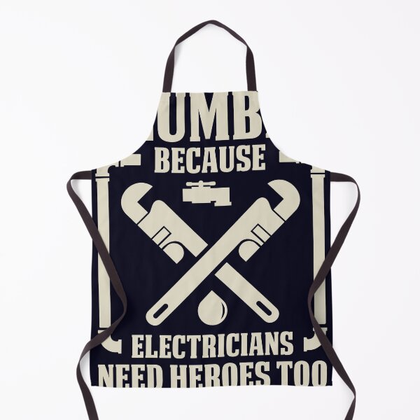 Item preview, Plumber because Electricians need Heroes too designed and sold by mmos.
