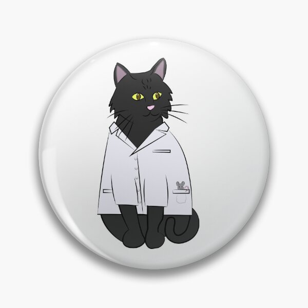 Item preview, Long Haired Black Lab Cat designed and sold by BernadetteG.