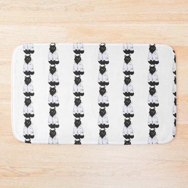 Item preview, Long Haired Black Lab Cat designed and sold by BernadetteG.