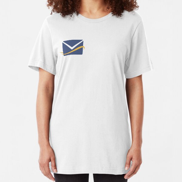 FastMail Blue Slim Fit T-Shirt