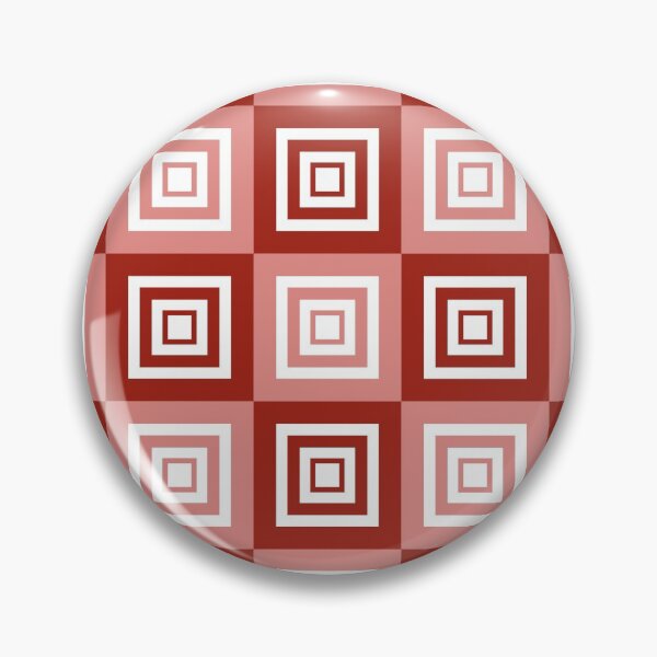 Item preview, Geometric Pattern Checkerboard Style (Red) designed and sold by pefdesign.