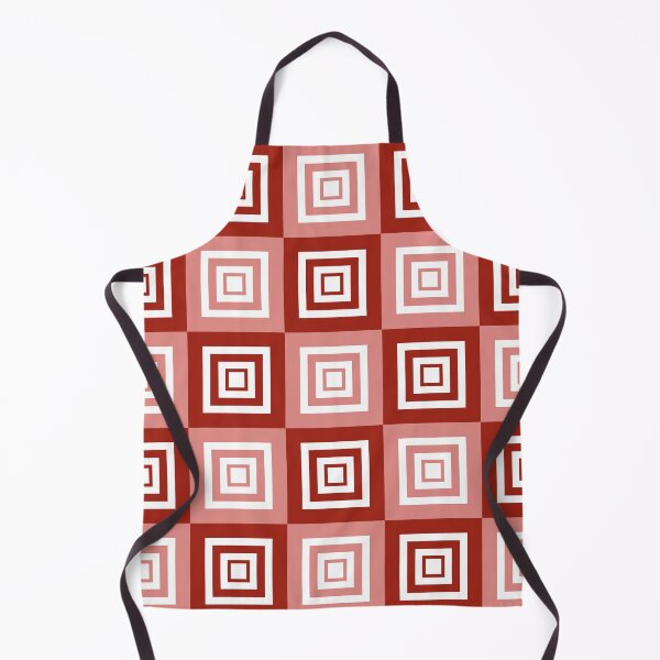 Item preview, Geometric Pattern Checkerboard Style (Red) designed and sold by pefdesign.
