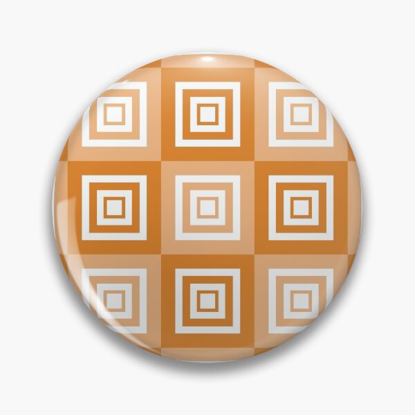 Item preview, Geometric Pattern Checkerboard Style (Orange) designed and sold by pefdesign.