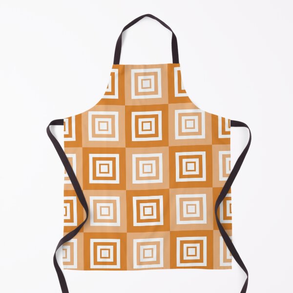 Item preview, Geometric Pattern Checkerboard Style (Orange) designed and sold by pefdesign.