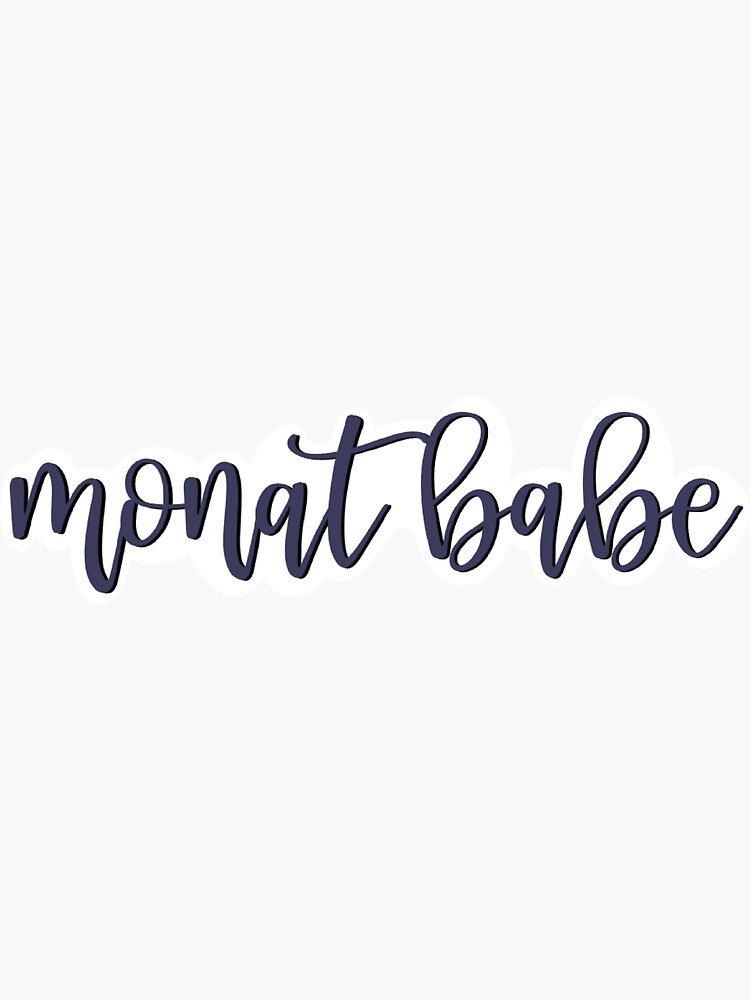 MONAT Babe Print by bylaurenann