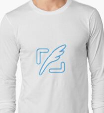 Tweet button - Twitter followers Long Sleeve T-Shirt