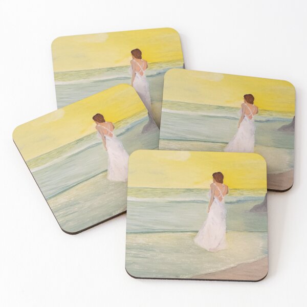 Item preview, Wading In The Sea oil painting by tabitha kremesec designed and sold by Tabitha Kremesec.