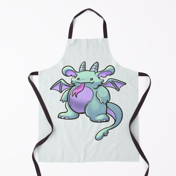 Item preview, purple green round dragon friend designed and sold by WormLasagna.