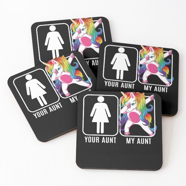 Item preview, Auntie Dabbing Unicorn Aunt  designed and sold by trollshooter.
