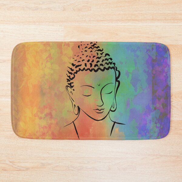 Item preview, Colorful Pattern Zen Buddha  designed and sold by Life Is Beautiful.