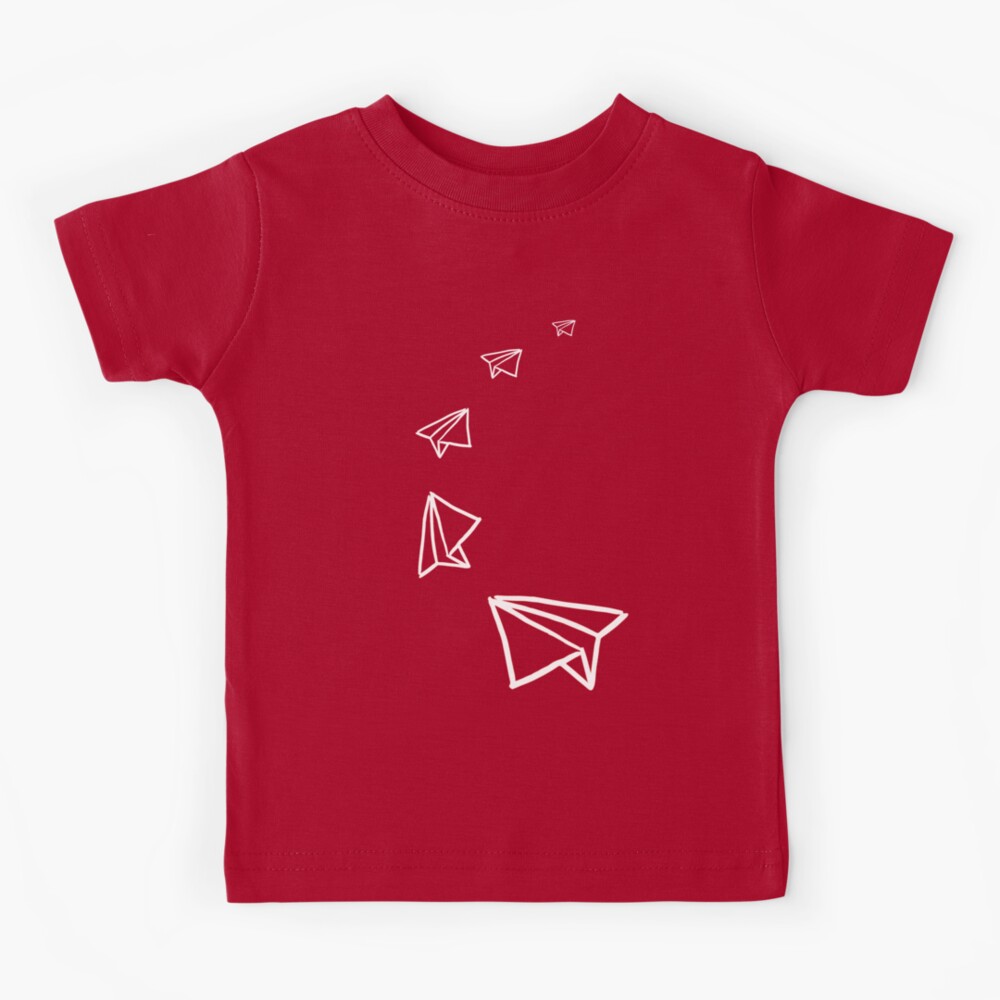 Paper Plane Print T-Shirt — La Petite Chambre BK