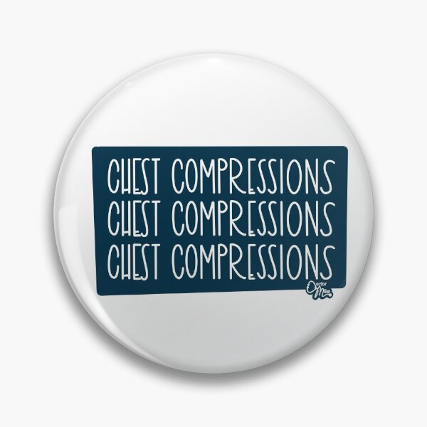 Item preview, Doctor Mike “Chest Compressions” print designed and sold by Jenna Heath.