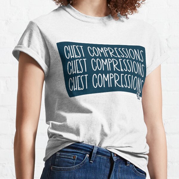 Doctor Mike “Chest Compressions” print Classic T-Shirt
