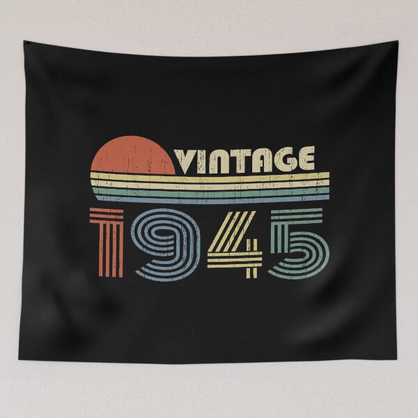 Item preview, Vintage 1945 75th Birthday Gift Born In 1945 75 Years Old VT170820 designed and sold by Takatv.