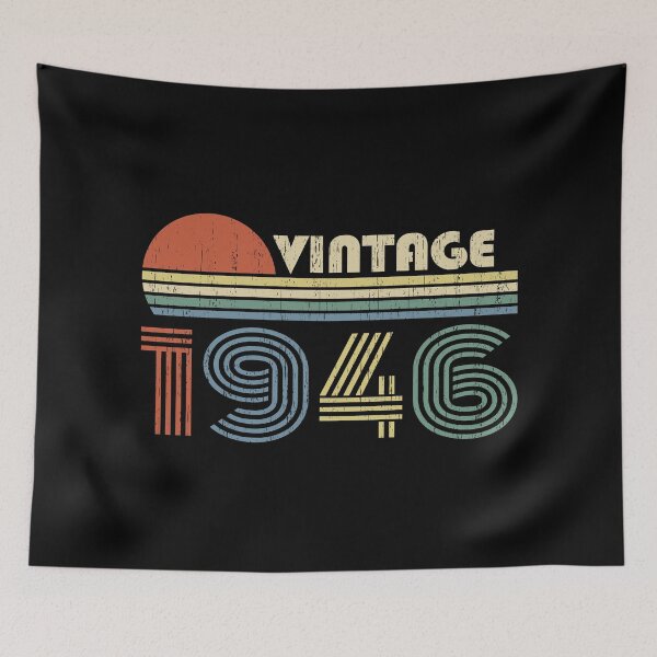 Item preview, Vintage 1946 74th Birthday Gift Born In 1946 74 Years Old VT170820 designed and sold by Takatv.