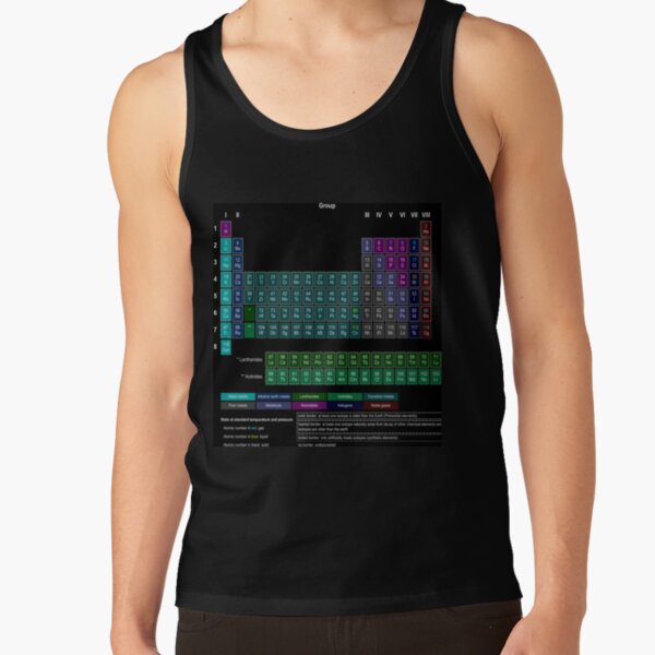 #Periodic #Table of #Elements #PeriodicTableofElements Tank Top