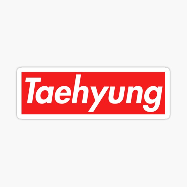 Taehyung Supremo Pegatina