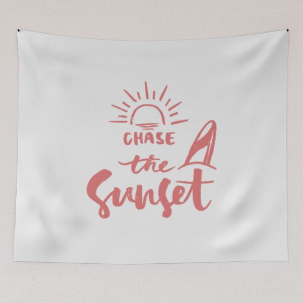 Item preview, Chase The Sunset designed and sold by Mywaymylife.