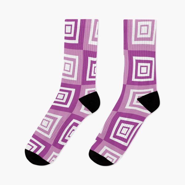 Item preview, Geometric Pattern Checkerboard Style (Purple) designed and sold by pefdesign.