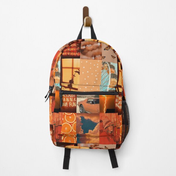Item preview, orange aesthetic collage designed and sold by shivanihowe.