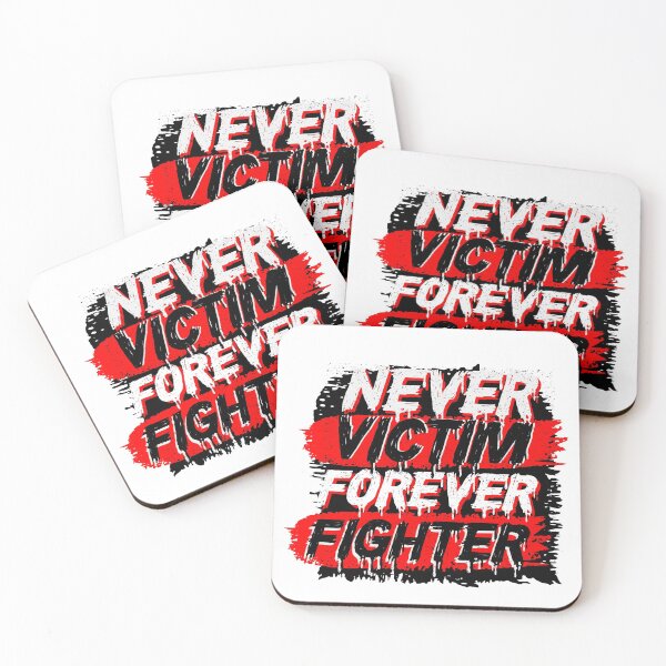Item preview, Never a Victim Forever a Fighter designed and sold by VladC.