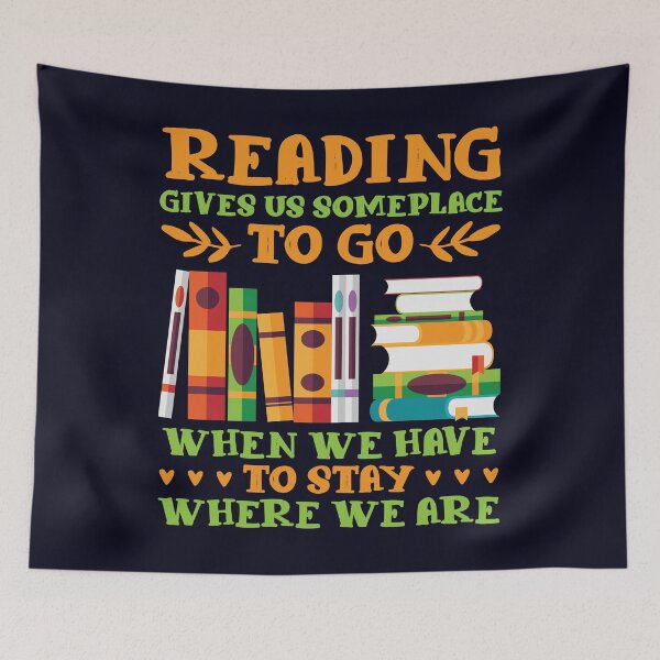 Item preview, Reading gives us someplace to go Book Reader designed and sold by mmos.