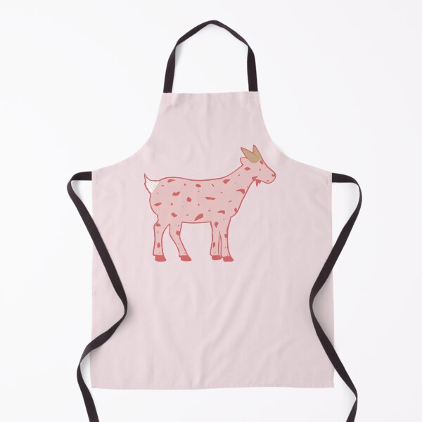 Item preview, Strawberry Ice Cream Goat (pink background) designed and sold by elrathia.