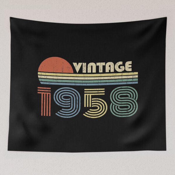 Item preview, Vintage 1958 62nd Birthday Gift Born In 1958 62 Years Old VT170820 designed and sold by Takatv.
