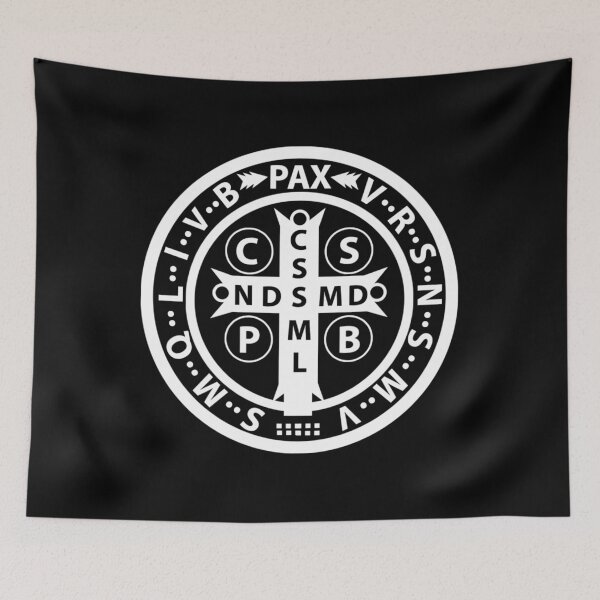 Item preview, St. Benedict Medal Catholic Icon designed and sold by majellamovement.