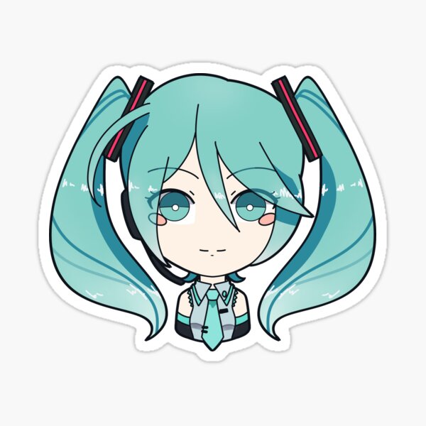 Vocaloid Hatsune Miku V2 Chibi Sticker
