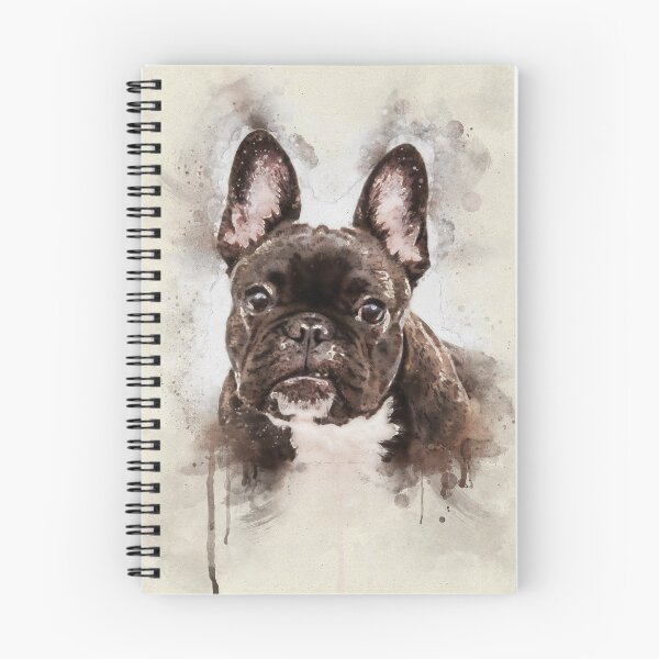 Item preview, Retrato de bulldog francés designed and sold by Studio13lights.