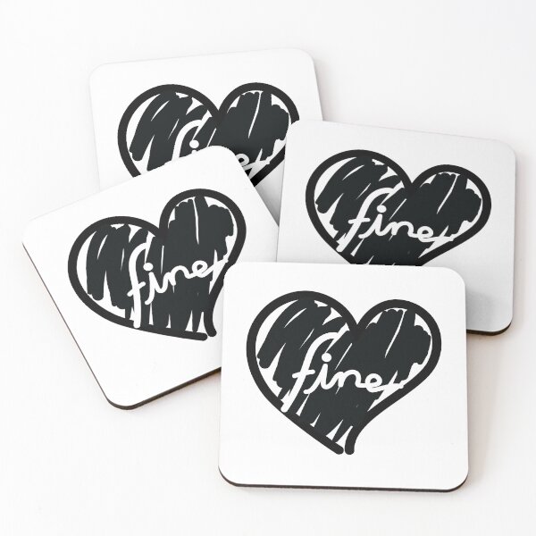 Item preview, Fine heart designed and sold by HibouMagique.