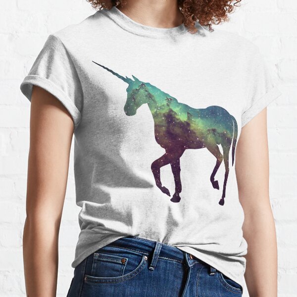 Unicorn Space T Shirts Redbubble - music code for space unicorns on roblox