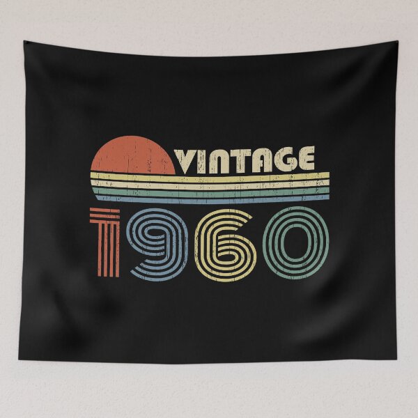 Item preview, Vintage 1960 60th Birthday Gift Born In 1960 60 Years Old VT170820 designed and sold by Takatv.