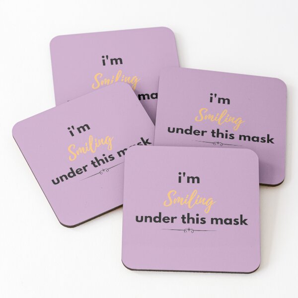 Item preview, i'm smiling under this mask designed and sold by Yasdey Rojas.