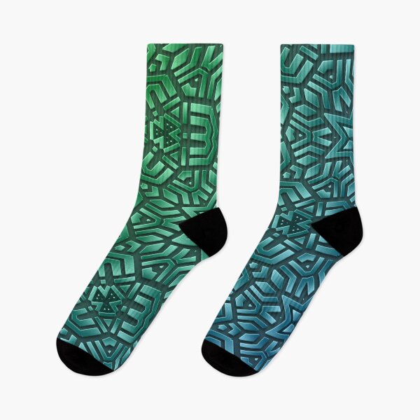 Item preview, Mayan Block Mosaic - Teal designed and sold by Wizzles Emporium.