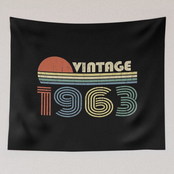 Item preview, Vintage 1963 57th Birthday Gift Born In 1963 57 Years Old VT170820 designed and sold by Takatv.