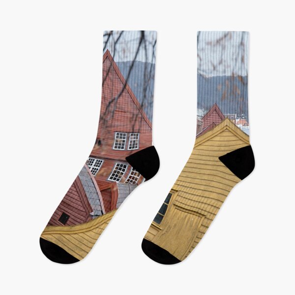 Item preview, Buildings of Bryggen designed and sold by Marylou Badeaux.