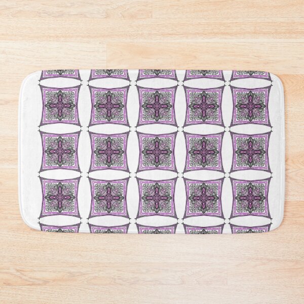 Item preview, Vibrant raspberry squared designed and sold by busyBeanz.
