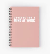 Cuaderno de espiral Buscando una mente en el trabajo