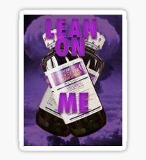 LEAN ON ME Sticker