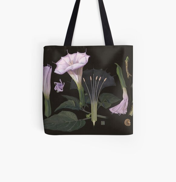 Royal Skull Carpe Noctem Tote Bag Purse